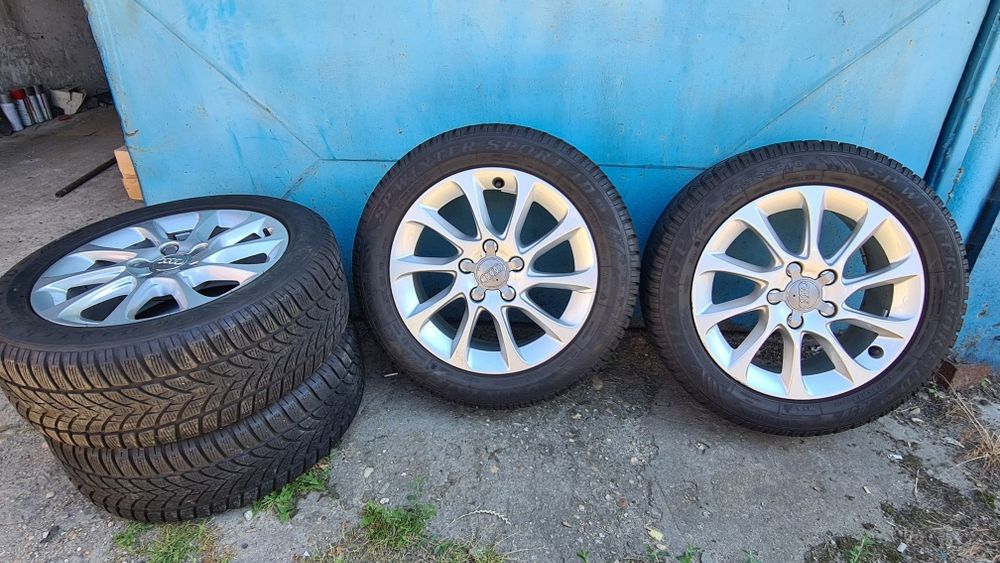 Jante de Audi A5 + cauciucuri de iarna