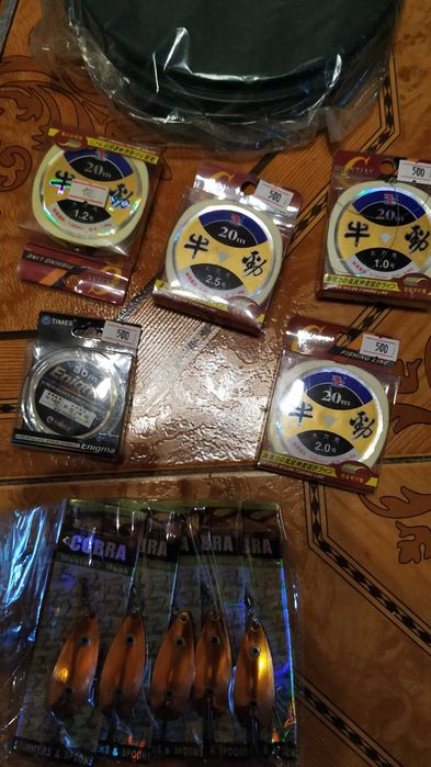 Рыболовные снасти.