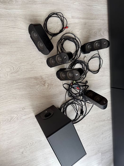 Колонки Logitech X-530 5.1 напълно изправни