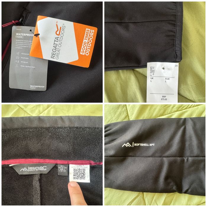 Jacheta geaca Regatta, softshell , impermeabila , calduroasa