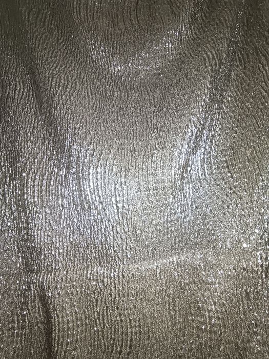 Rochie lungă elegantă aurie, cu efect strălucitor