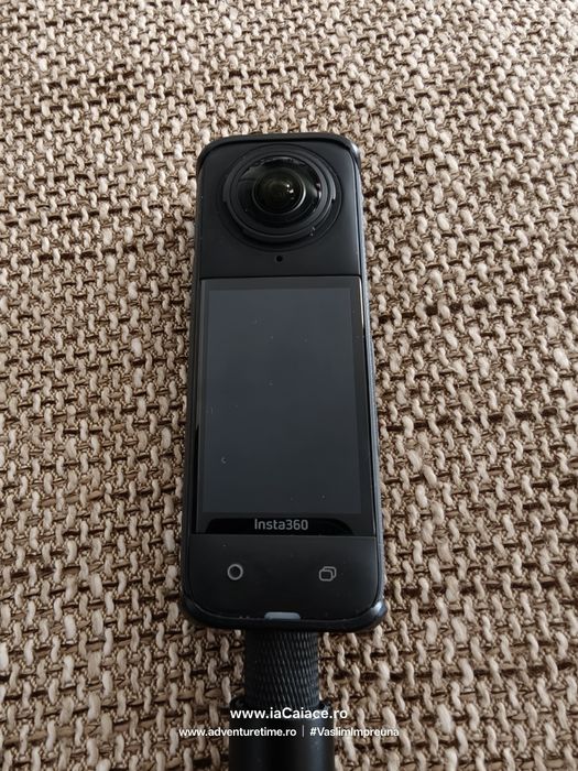 Insta360 x4 și ventuza dubla