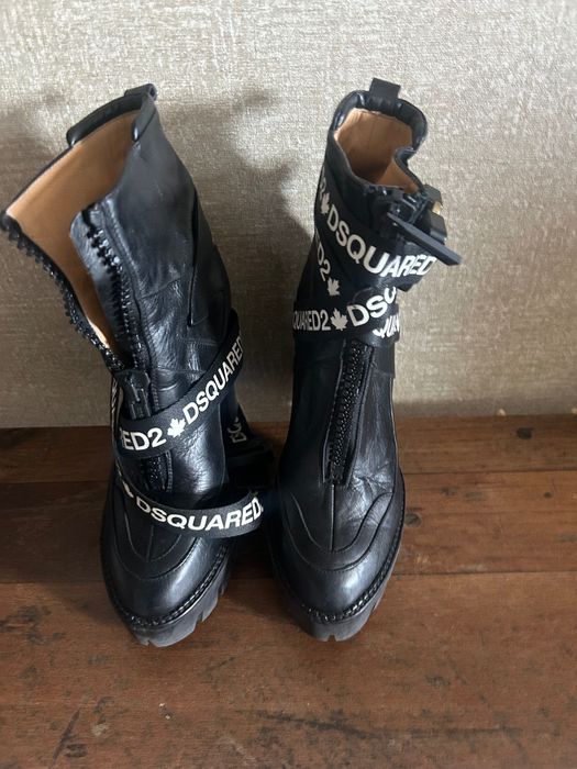 ботуши dsquared size 38 чисто нови