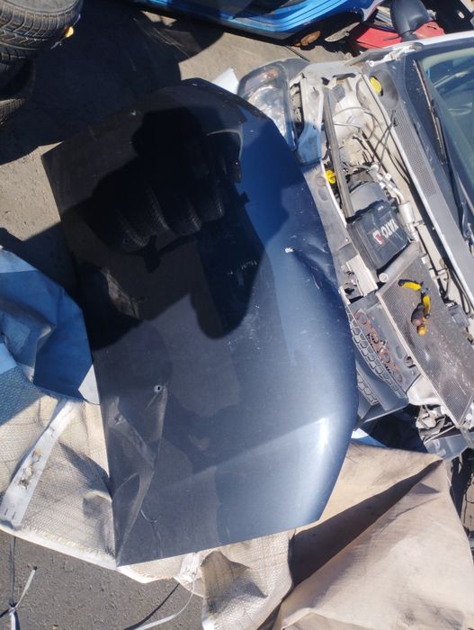 Capota Dacia Logan 2 lovită