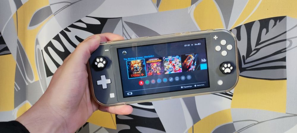 Nintendo switch lite Нинтендо свитч лайт серого цвета