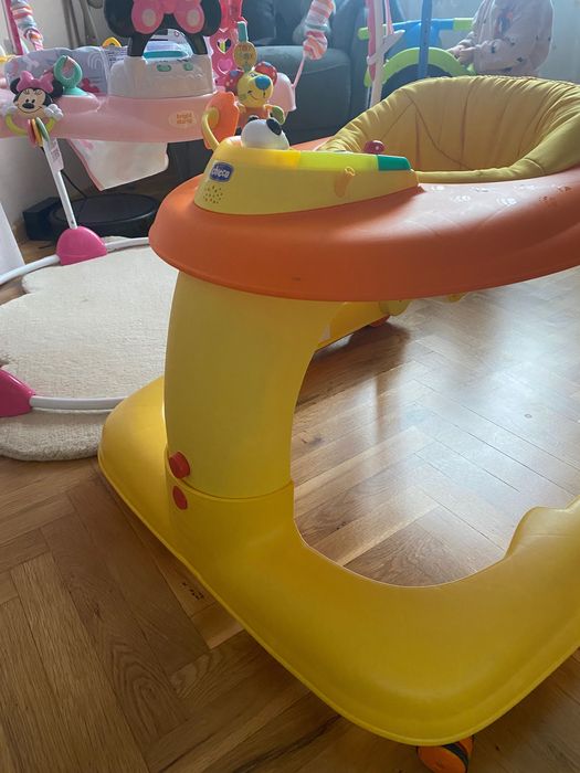 Проходика chicco 3 в 1 Baby Walker 123, оранжева