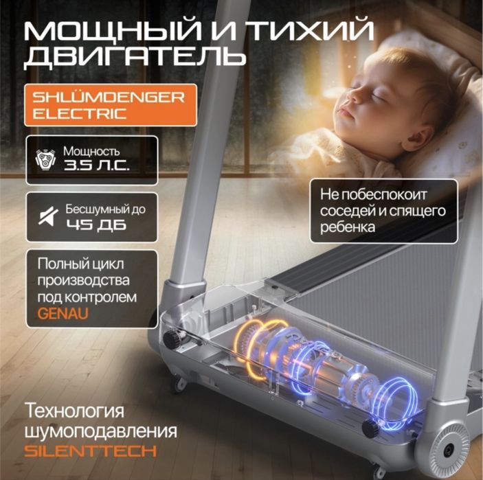 Продам Беговую дорожку Genau itech R5