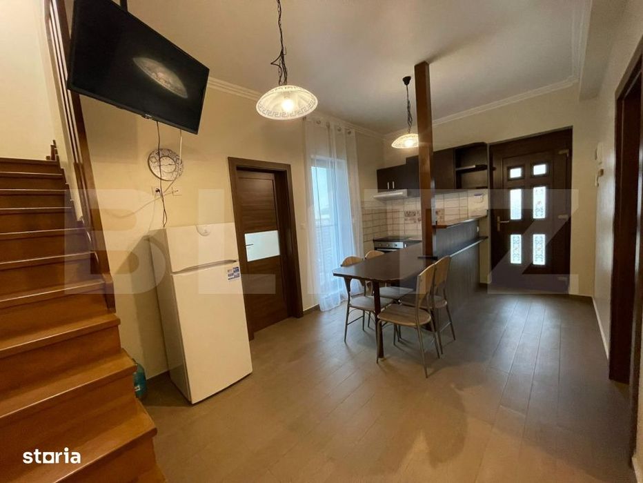 Apartament 3 camere, 65 mp, scara interioara si curte - Ciuperca 1 Mai