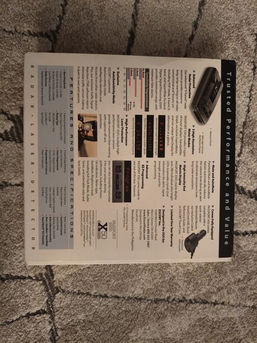 Detector Radar pașaport 8500x50