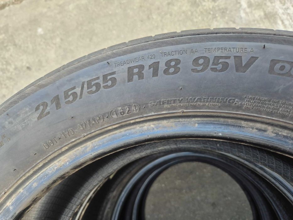4 Anvelope de VARA - 215/55/18 - KUMHO - CA UNELE NOI - DOT 2024 !