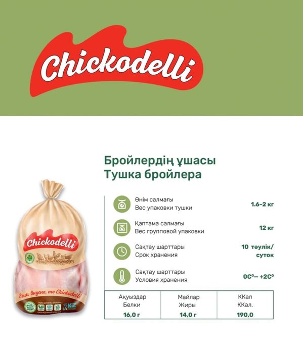 Тушки ЦБ курицы для гриля