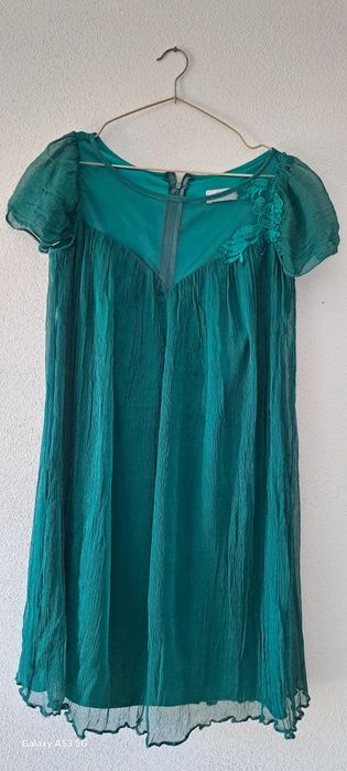 Rochie verde eleganta