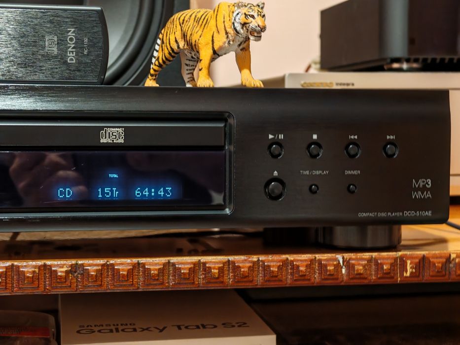 Denon DCD-510AE. O piesă rară, de top. CD/CD-R/CD-RW/MP3/WMA. Ca nou. Preț fix !