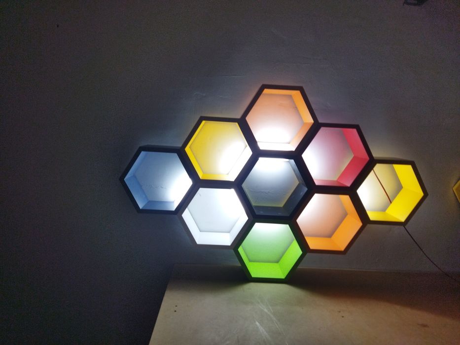 #Шестоъгълник#Етажерка "Пчелна пита" #Декорация#Полица#Етажерка#