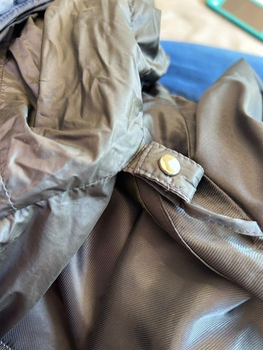 Parka dama Massimo Dutti reversibila bleumarin cu captuseala marimea M