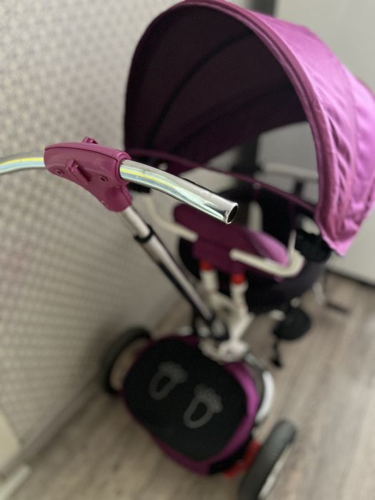 Детский велосипед-коляска