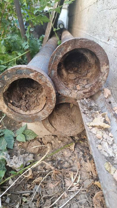 Чугунные каннализационные трубы