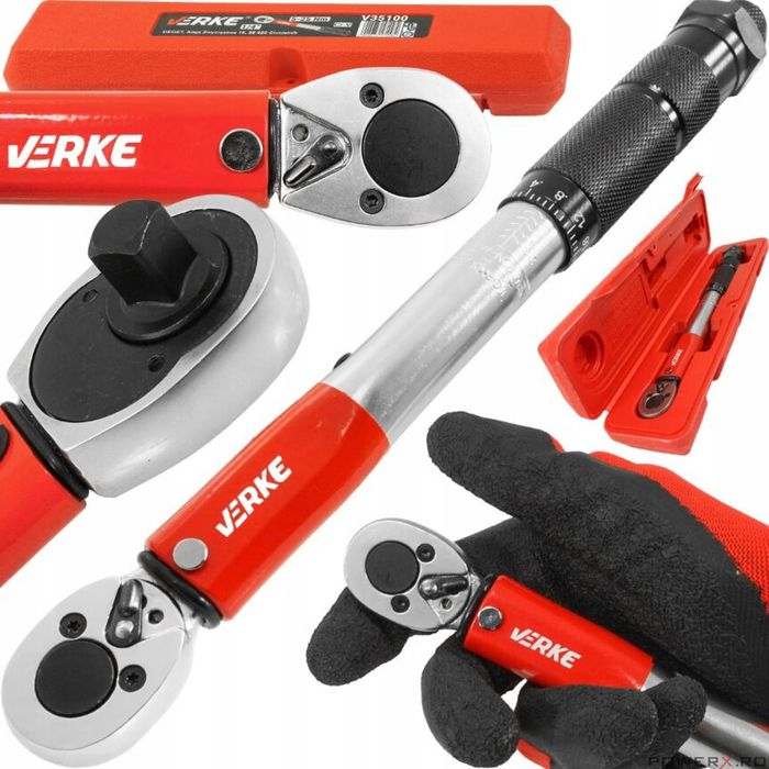 Cheie cu dinamometru, 1/4", 265 mm, 5-25 Nm, Verke