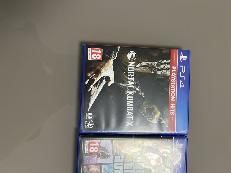 Playstation 2 + FC 24 + GTA 5 + Mortal kombat X + doua manete cu hdmi