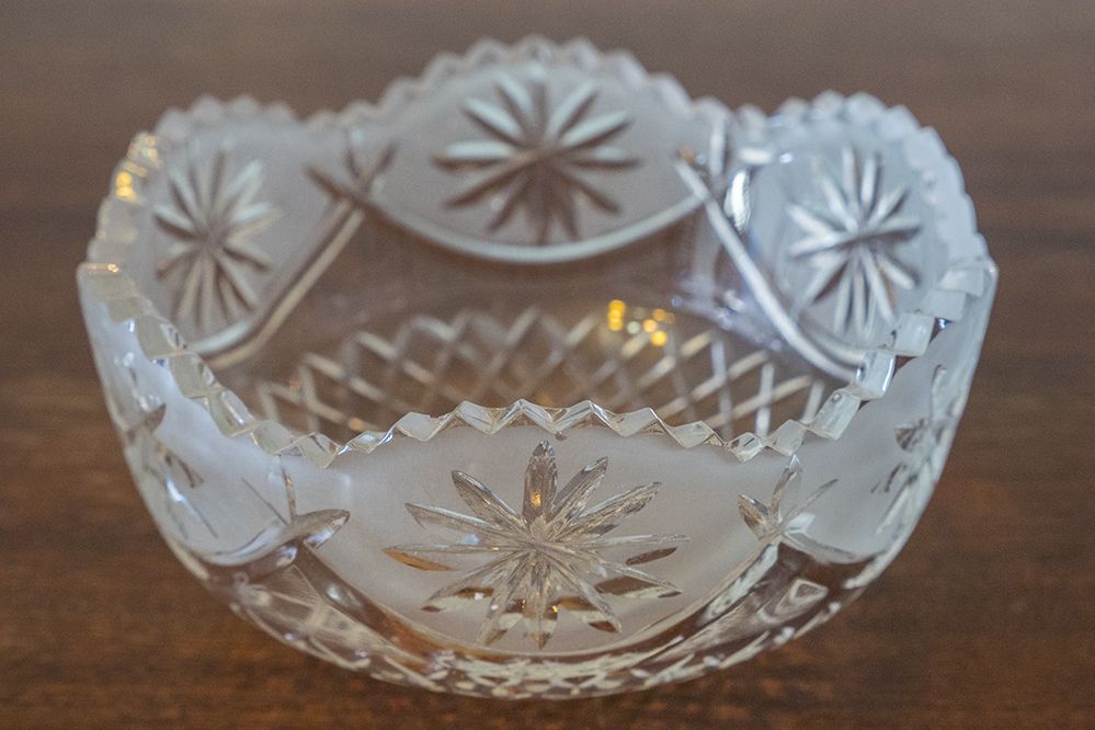 Хрустальный салатник
