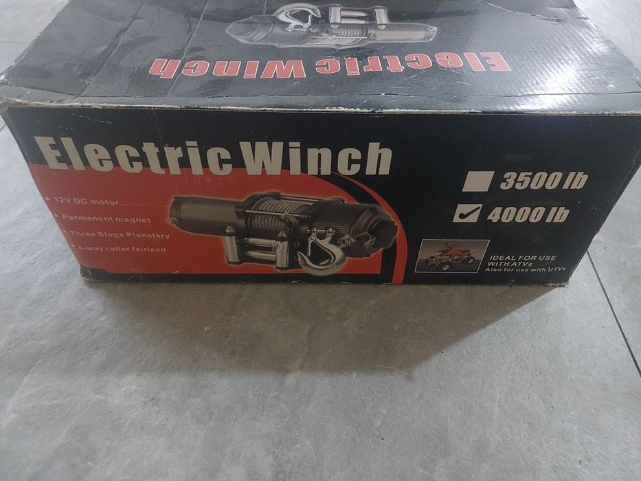 Troliu nou 12v 4000lb