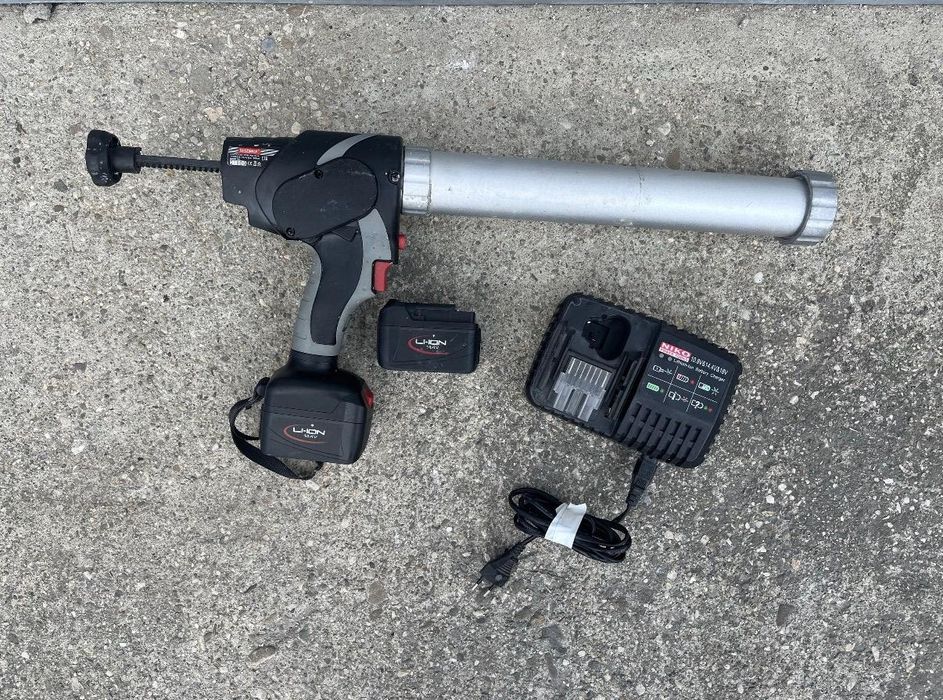 Pistol de silicon cu acumulator Niko 14.4V Techway