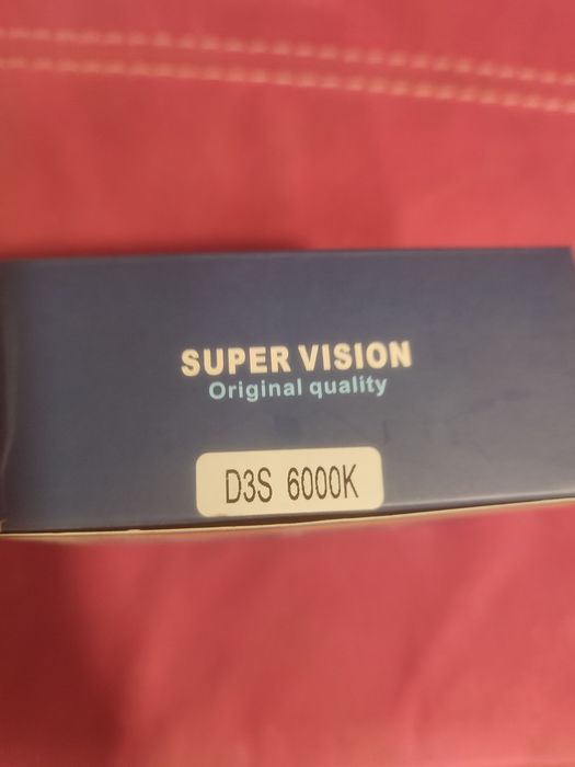 Set becuri far xenon Super Vision D3S 6000K 12V 2 buc