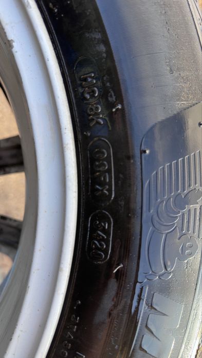 4 бр  17 Джанти с зимни гуми за mazda