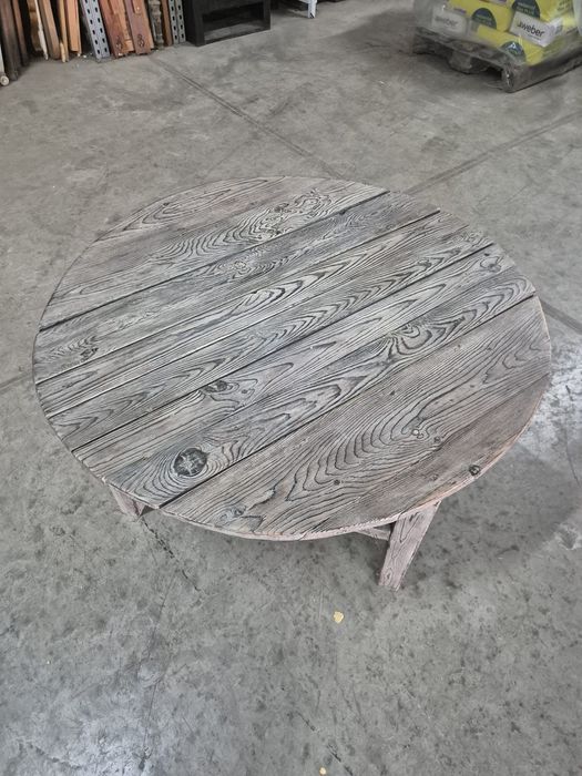 Винтидж маса масивно дърво