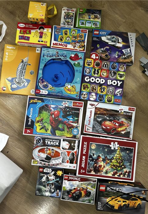 Детски книжки, пъзели и игри
