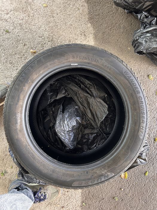4 бр. гуми 225/55 R18 – Sunny Wander Cruiser HT3 и Kleber Krisalp HP3 –