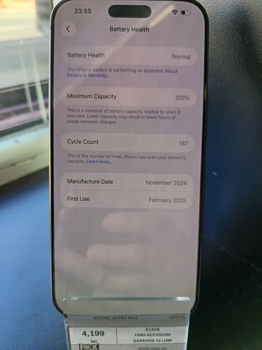 iPhone 16 pro max 512 GB
