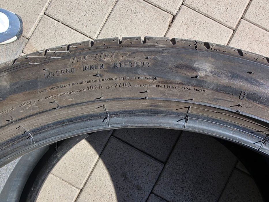 Шины Pirelli разноширокие