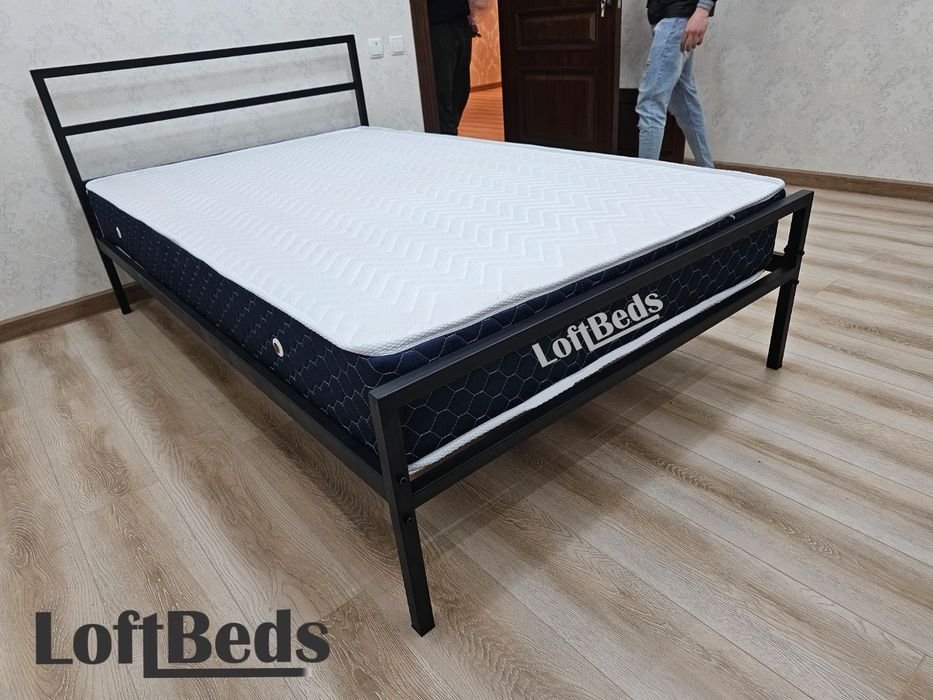 Кровать лофт АРИСТО, Одноместный Кровать