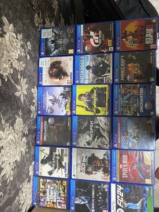 Продам игры на пс4/пс5