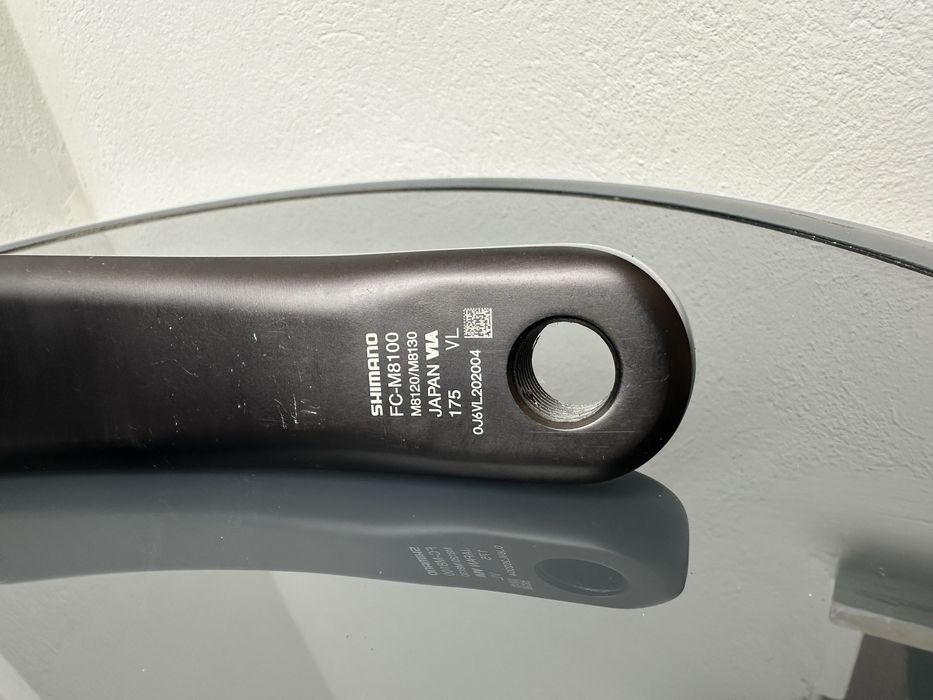 Курбели с плоча SHIMANO Deore XT FC-M8120 + СРЕДНО ДВИЖЕНИЕ BB-MT500