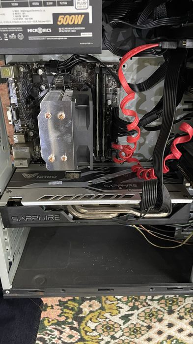 Средный игровой компютер со всеми комплектующими