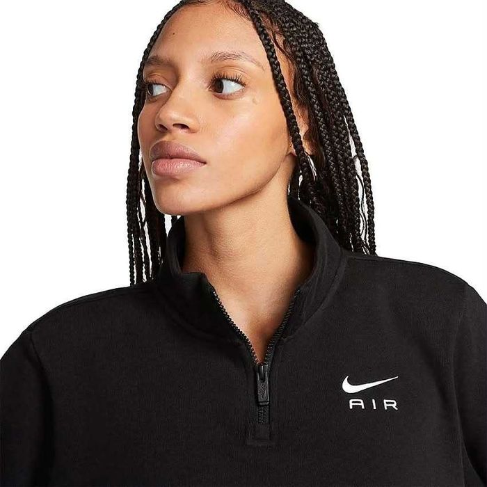 Дамска блуза Nike NSW AIR FLC TOP BLACK