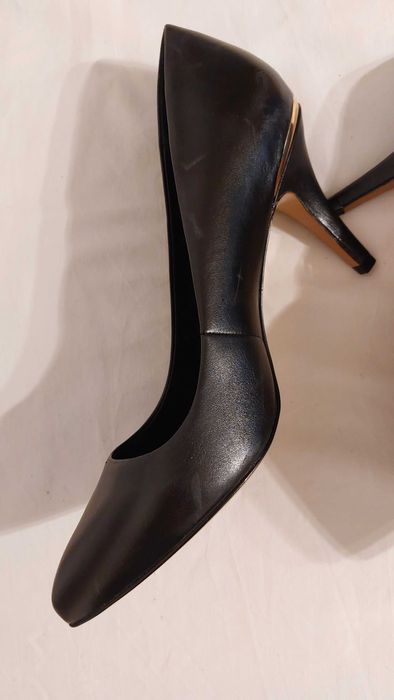 Pantofi dama - Aldo - negri - piele naturala, noi, masura 40.