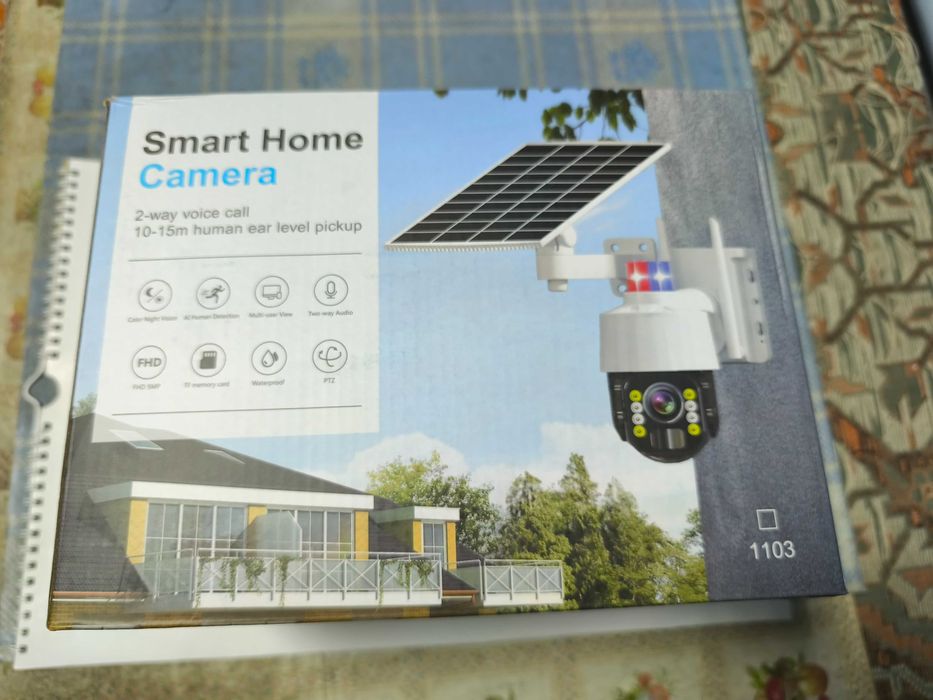 Camera supraveghere IP 4G cu panou solar