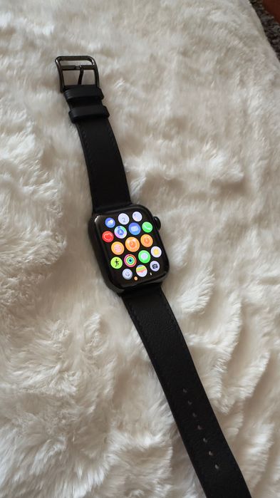 Apple Watch Series 8 41mm Hermes Stainless Steel Cellular Black Model