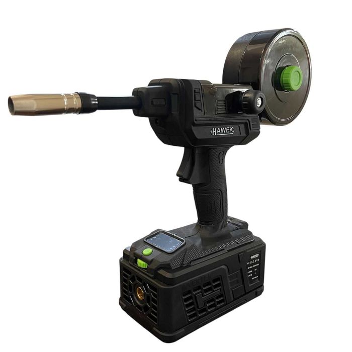 Ръчен инверторен телоподаващ апарат за заваряване без газ 400A Hawek