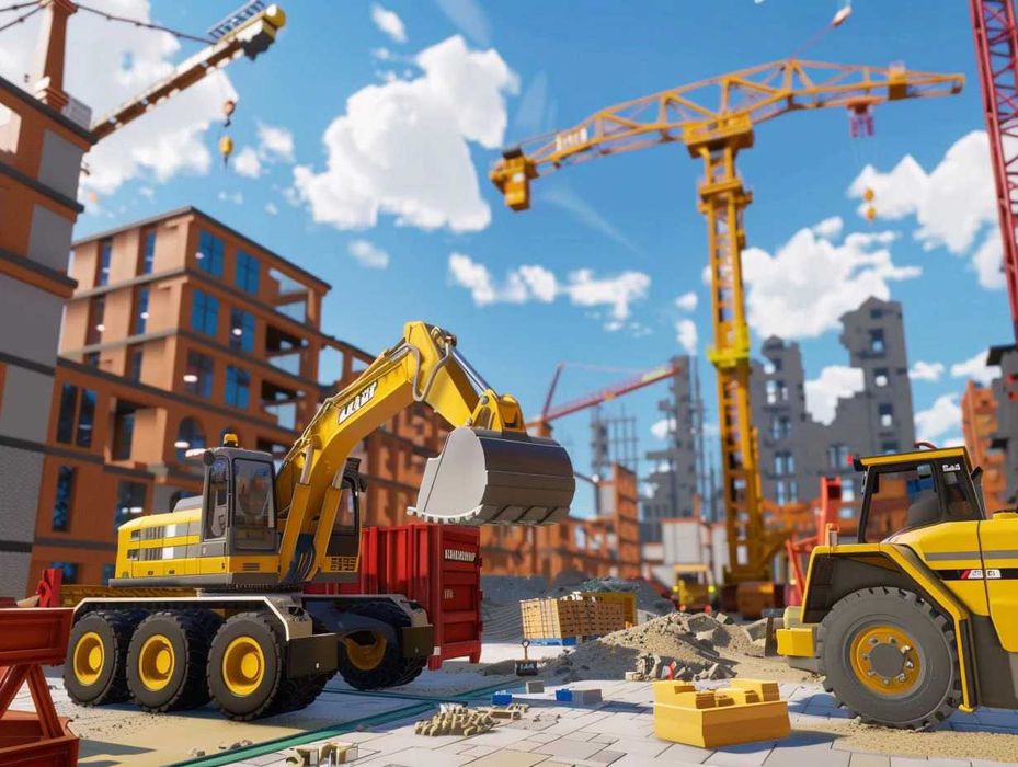 Новый Construction Simulator 4 Nintendo Switch/ Строительный Симулятор