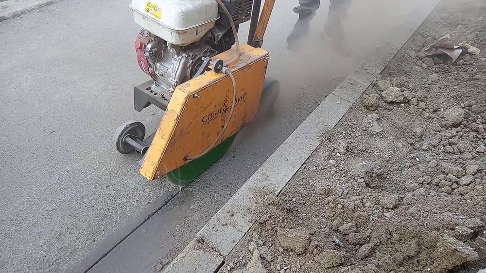 Резка асфальта, резка бетона