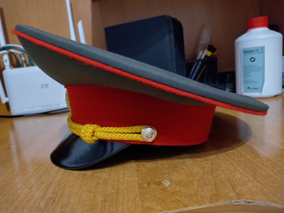 Chipiu Cascheta Casca Militara Parada Ofiter Infanterie  Comunista Sovietica