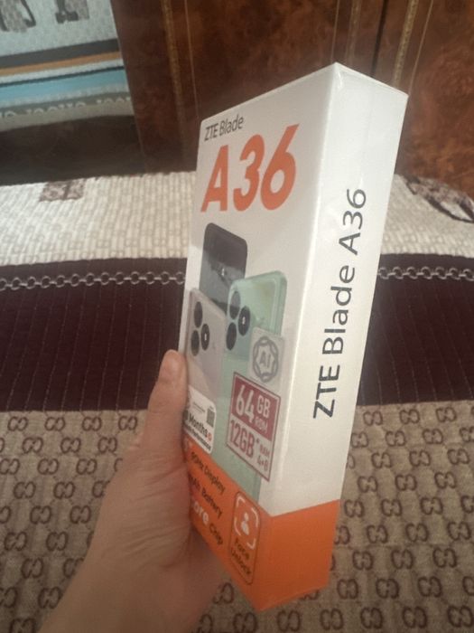 ZTE A36 гарантией