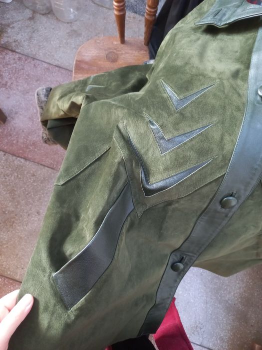 Palton piele XXL