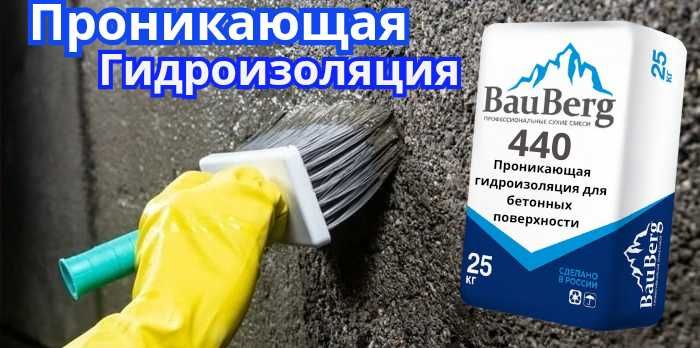 Проникающая гидроизоляция Bauberg ( Россия )