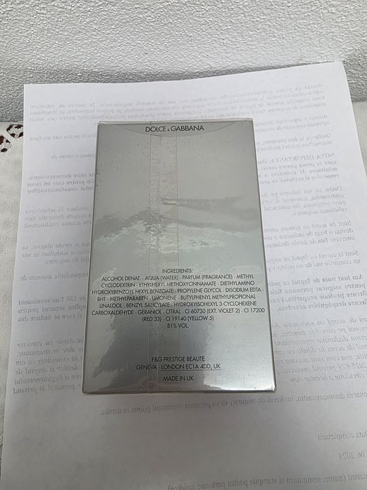 Parfum Dolce Gabbana The One Sport *RAR*