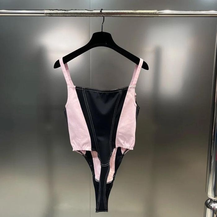 Боди корсет от деним